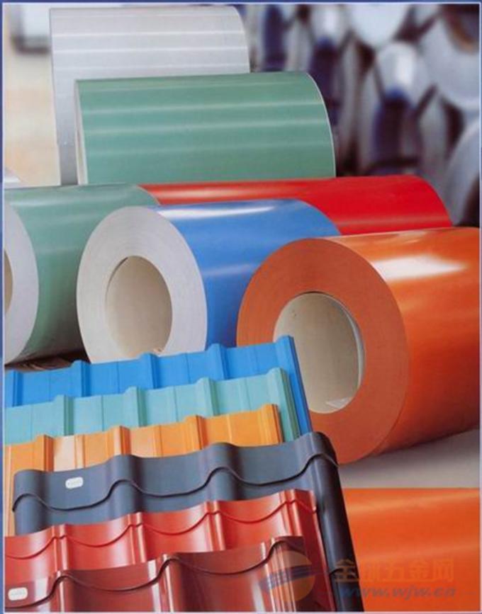 Il colore Caoted di PPGI ha galvanizzato la bobina d'acciaio EN10147 DX51D+Z DX53D+Z S250GD+Z S350GD+Z