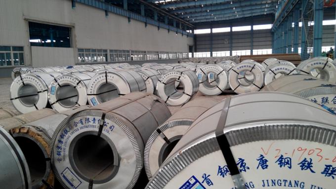 ASTM laminato a freddo A653 ha galvanizzato il rotolo di nastro, la costruzione ss si arrotola