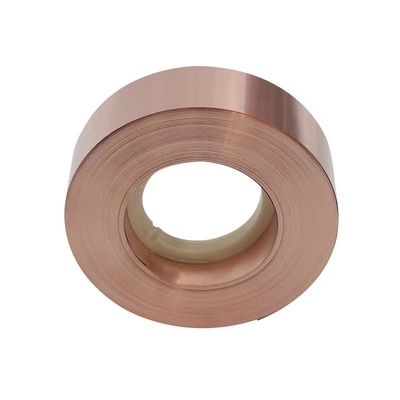 50x5mm Copper Metal Roll H62 H65 H68 Copper Sheet Roll 0.16mm 0.18mm